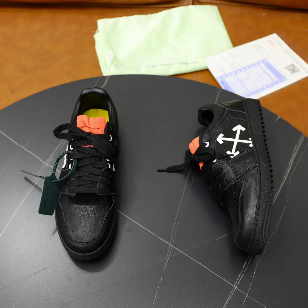 Men's shoes: 462💰💶【off-white】👫 Original one-to-one replica, high-end quality🥳The latest model has not been listed on the official website yet, the top version. Fabric: Imported original leather splicing Lining: Imported breathable mesh Outsole: Original rubber soft, light and wear-resistant Outsole Male 38-44 (customized for 45 and 46)